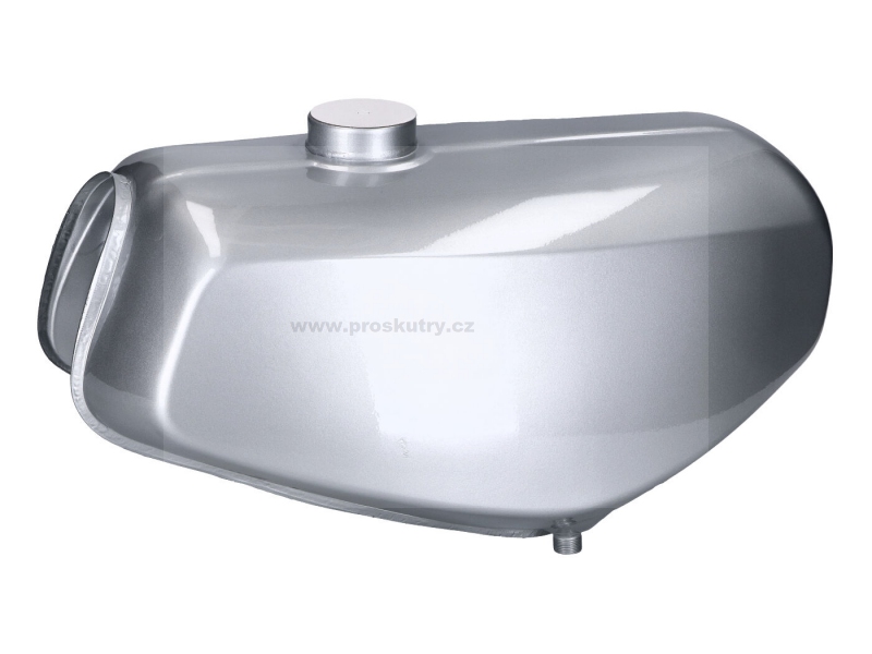 Benzinová nádrž stříbrná metalíza pro Simson S50, S51, S70