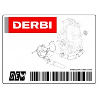 Heckverkleidung OEM weiß für Derbi Senda DRD Pro = PI-20H00617161