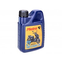 Olej Metra pro 2-taktní motory polosyntetický 1 litr