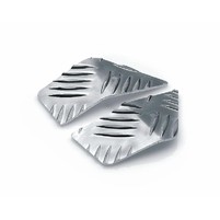 Podlaha Opticparts DF checkered aluminium pro Aprilia SR50 (97-05)