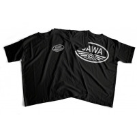 Tričko s potiskem JAWA - 4XL černé