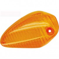 Sklíčko blinkru přední levé oranžové pro Piaggio Nrg 50 ccm s homologací