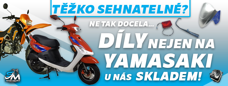 banner yamasaki - Skútry Malšice